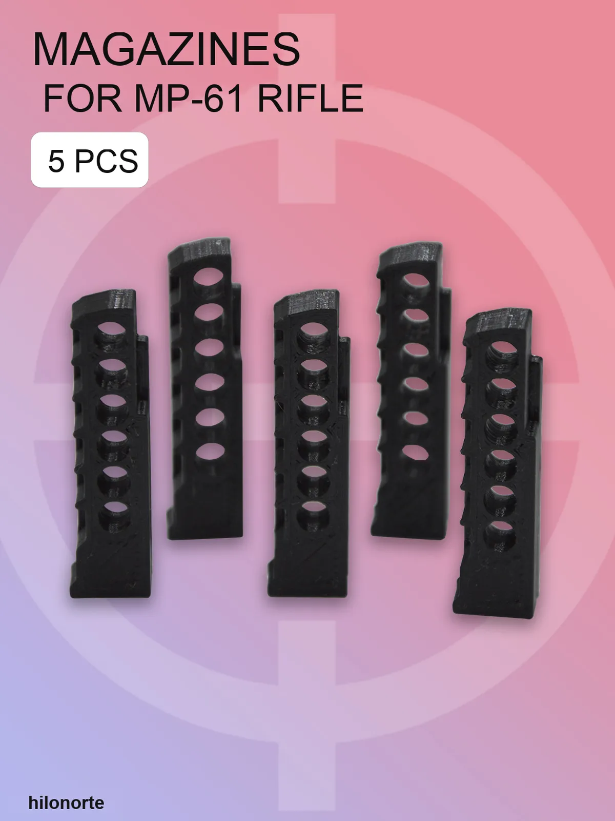 4.5 mm magazines for Baikal MP-61 (IZH-61), 5 pcs