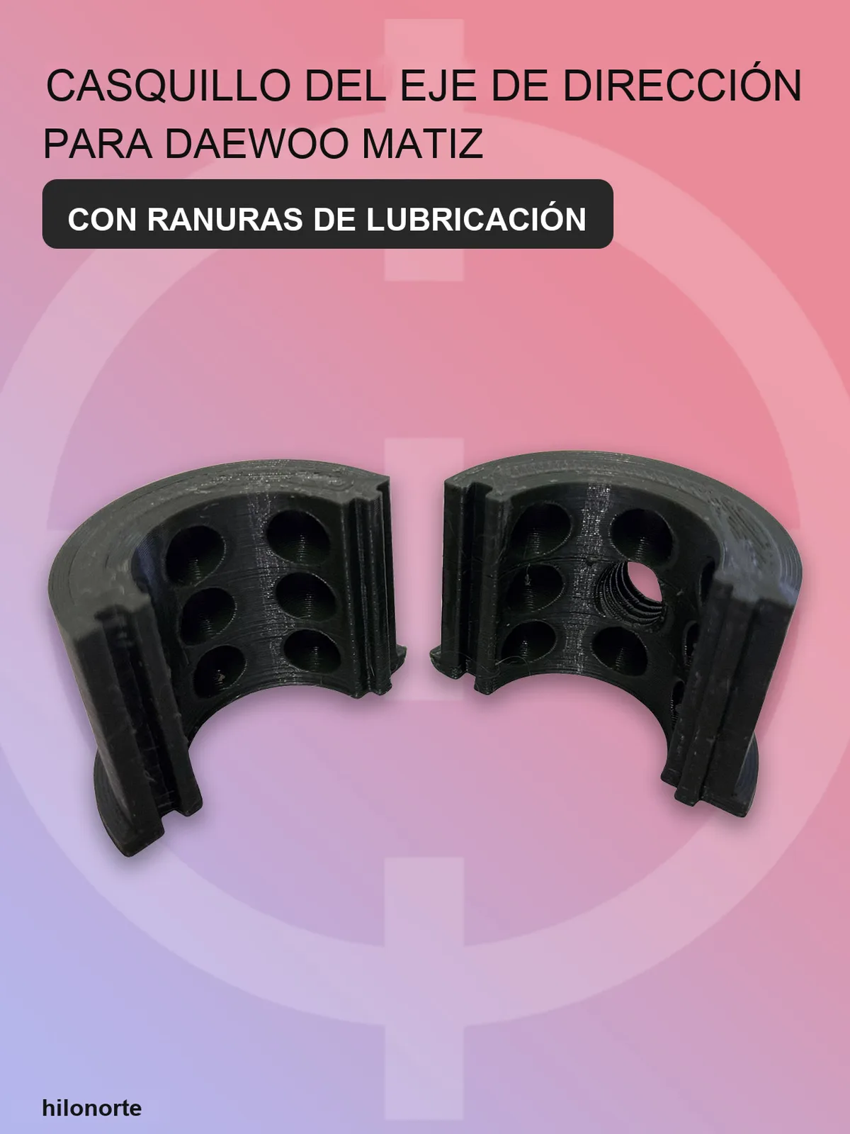 Casquillo de la columna de dirección Daewoo Matiz con ranuras de engrase