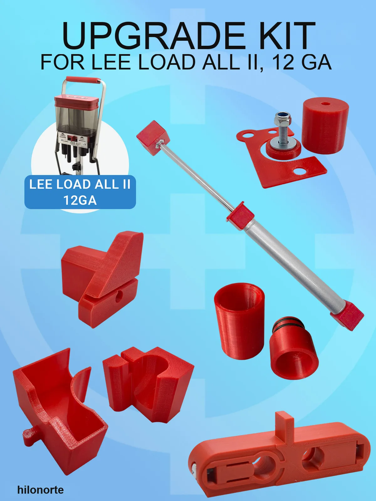 Upgrade kit for Lee Load-All 2, 12 gauge (6 pieces)