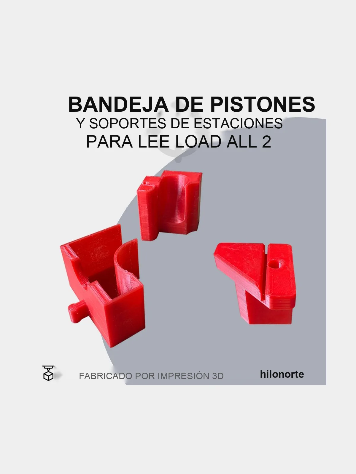 Soportes del primer poste y de los postes finales + bandeja, Lee Load-All 2