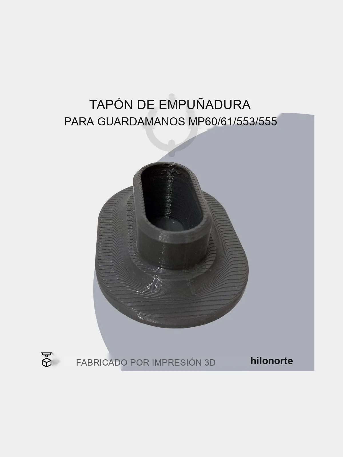 Tapón de empuñadura para Baikal MP-60, MP-61, MP-553 y MP-555